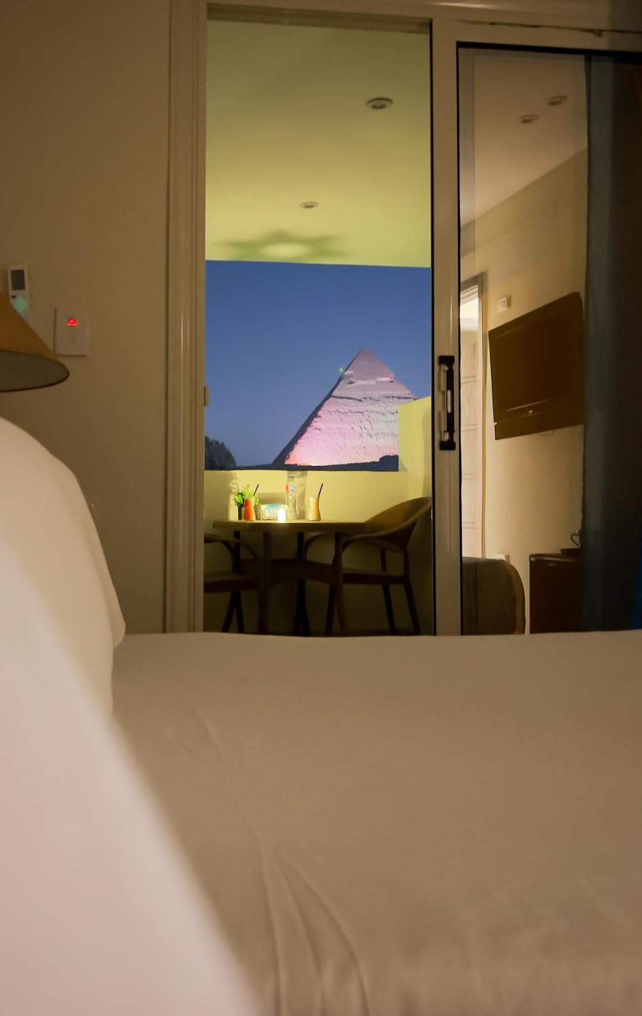Giza Pyramids Inn Kafrat al Jabal Exterior foto