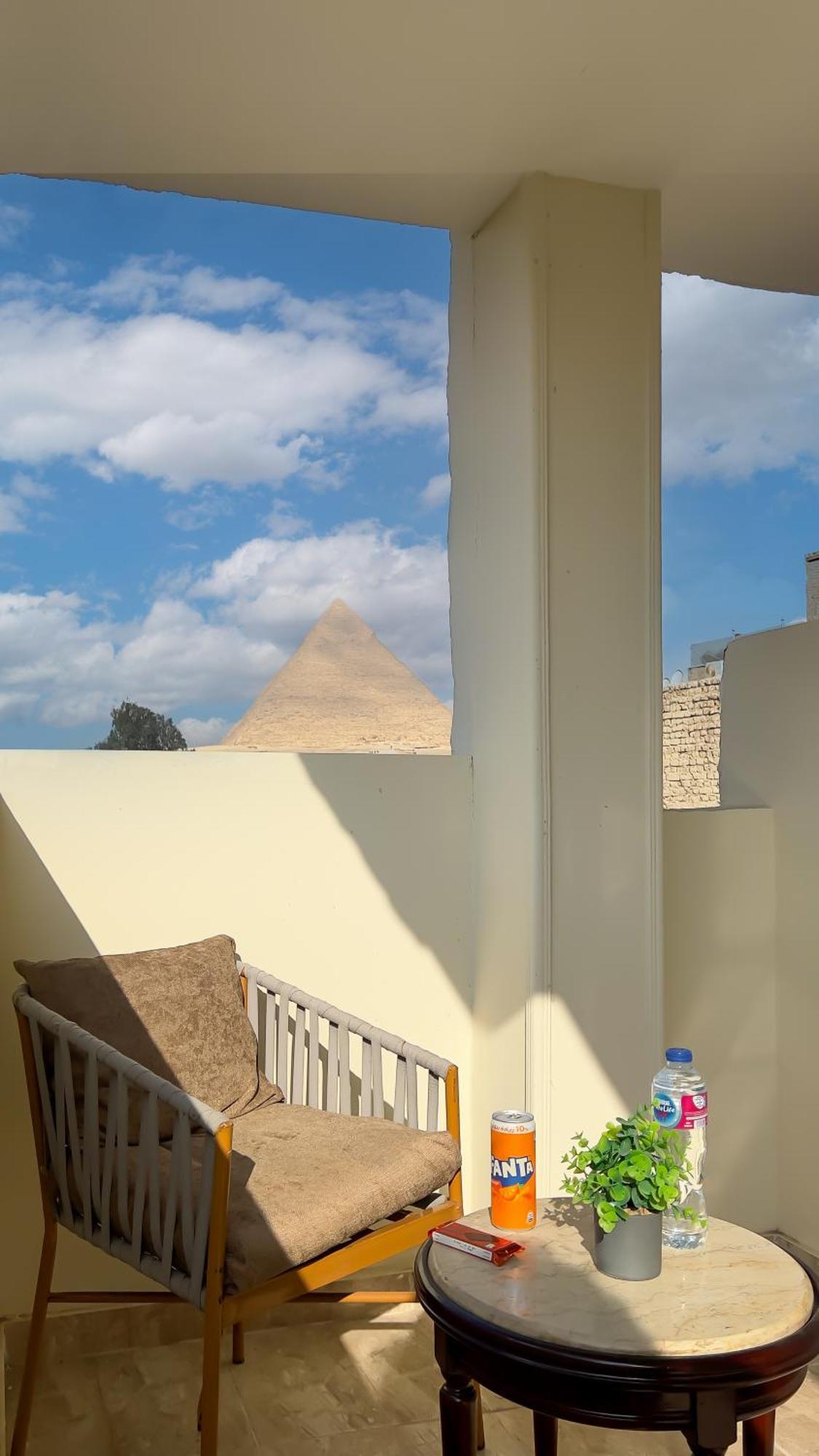 Giza Pyramids Inn Kafrat al Jabal Exterior foto