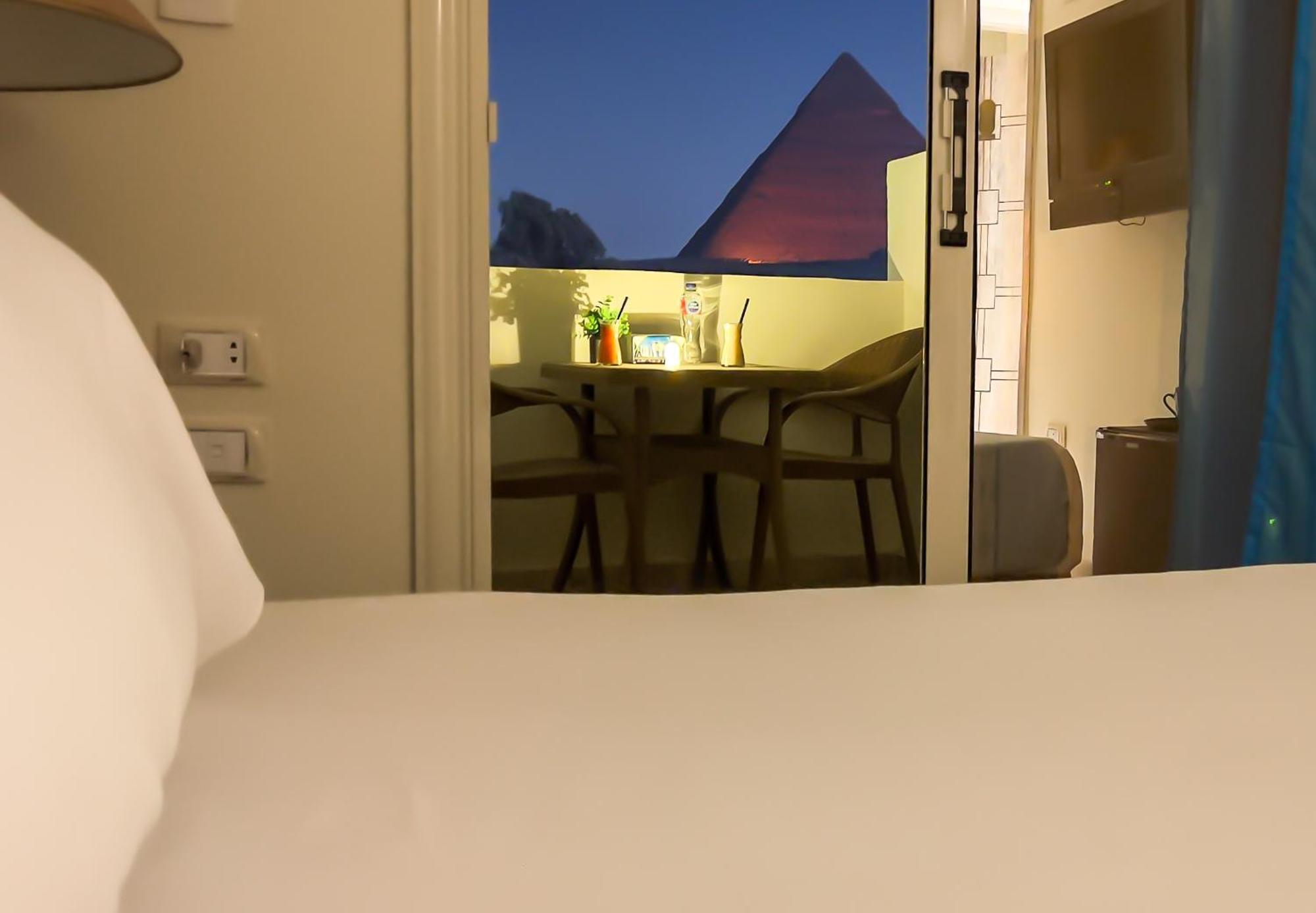 Giza Pyramids Inn Kafrat al Jabal Exterior foto