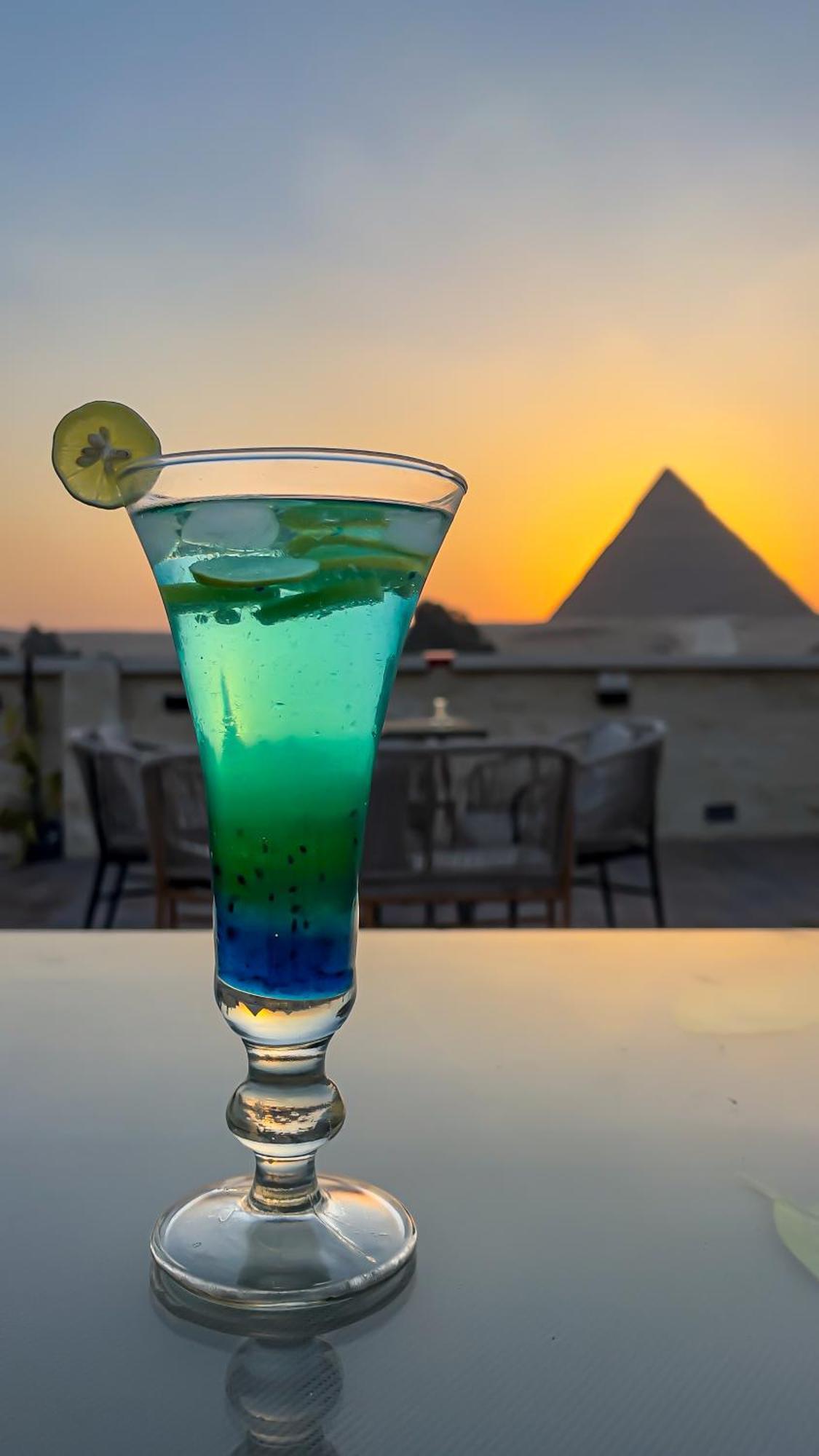 Giza Pyramids Inn Kafrat al Jabal Exterior foto