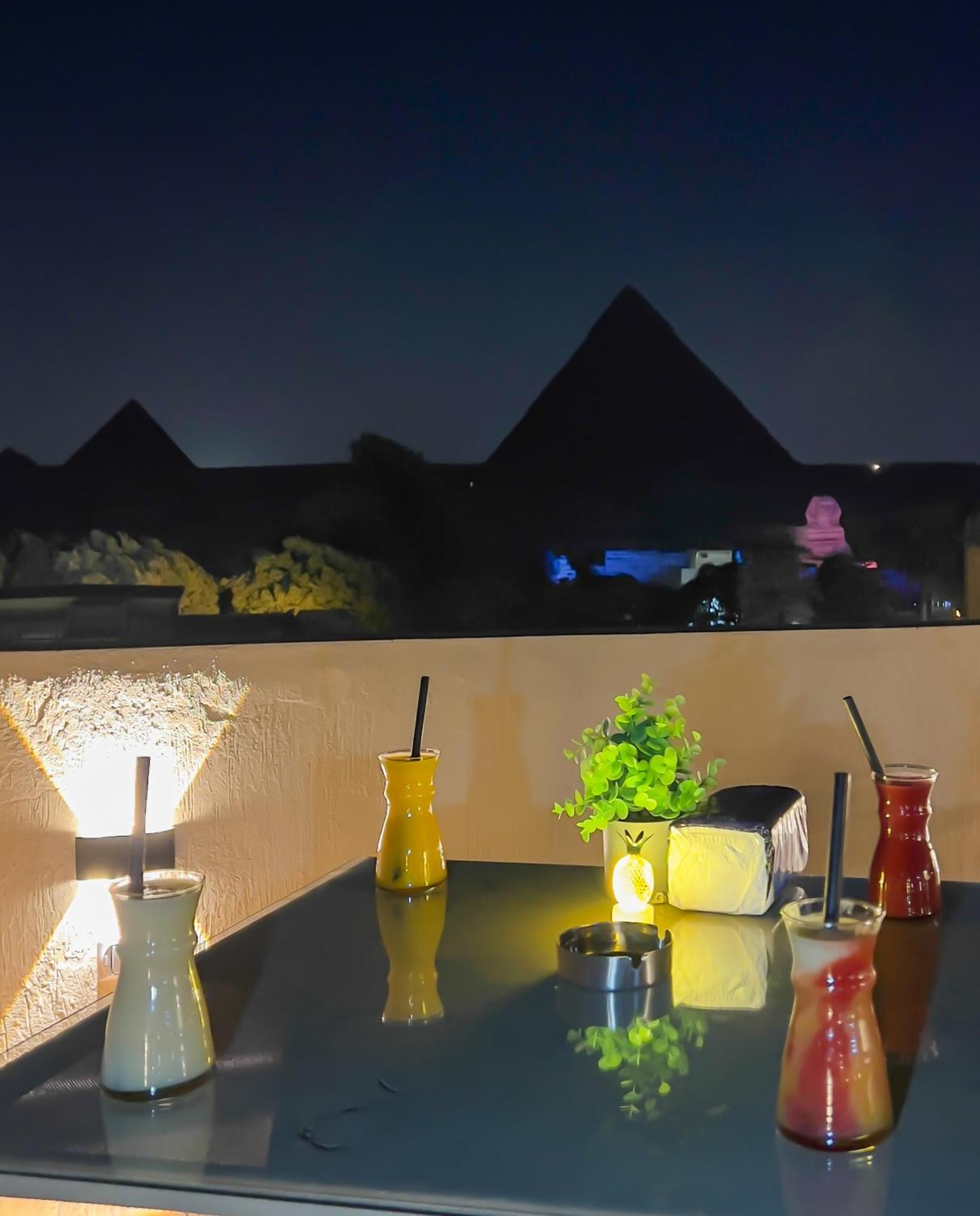 Giza Pyramids Inn Kafrat al Jabal Exterior foto