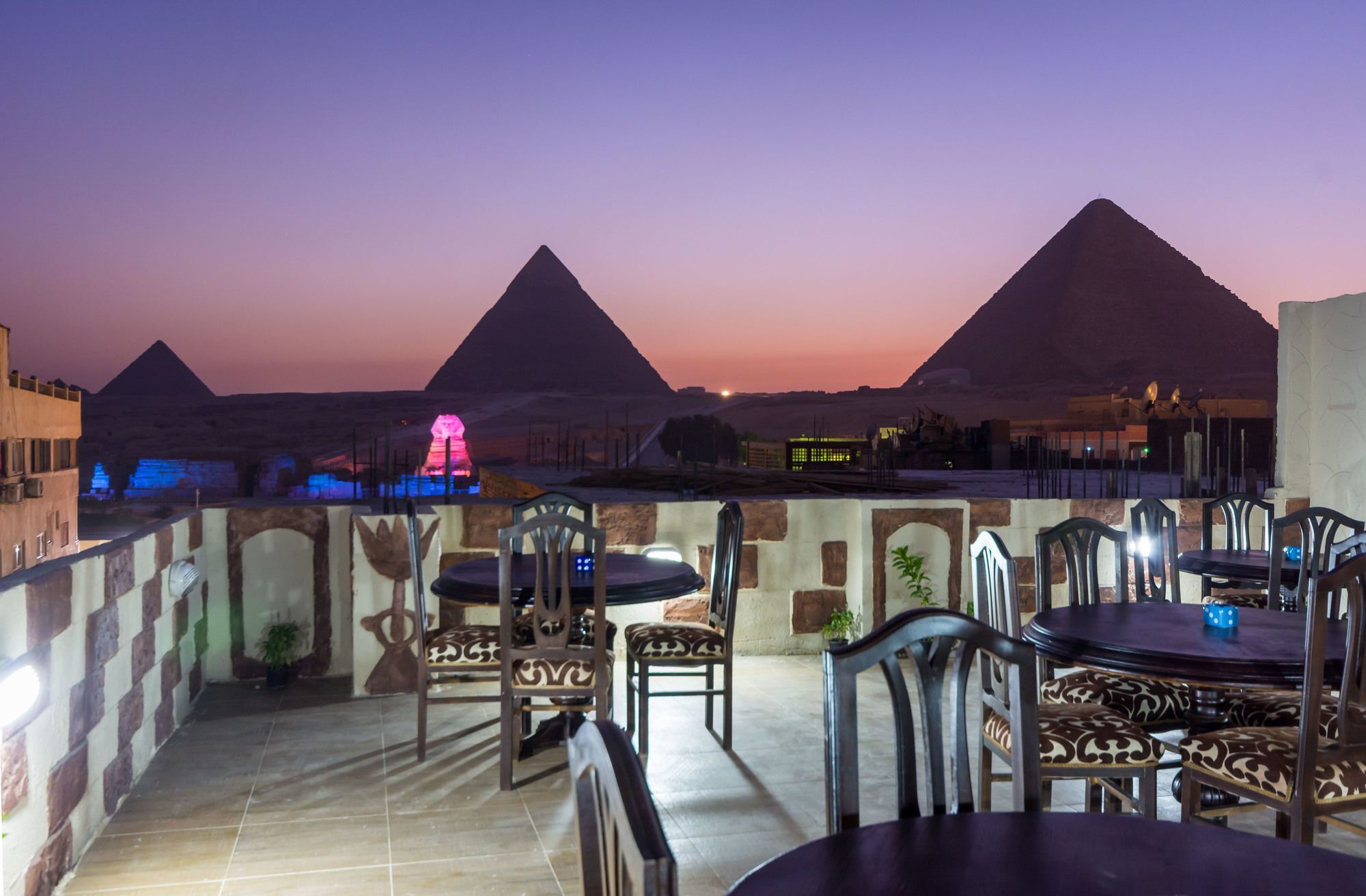 Giza Pyramids Inn Kafrat al Jabal Exterior foto